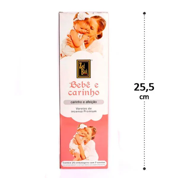 Incensos Zed Black Bebe E Carinho 102 - Kashimir