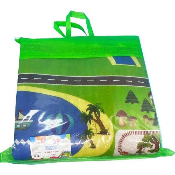 Tapete para Bebê Dupla Face 90cm X 120cm Impermeável Dobrável Portátil Toy Mix Tapete para Bebê Dupla Face 90cm X 120cm Impermeável Dobrável Toy Mix
