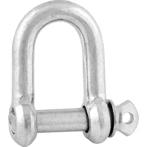 Manilha Reta Zincada para Cabo de Aço 1/4" 0,10t Uso Leve - VONDER
