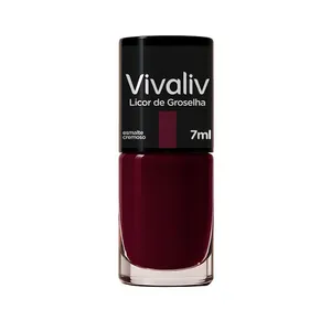 Esmalte Vivaliv Cremoso Licor de Groselha ESM VIVALIV CR LICOR DE GROSELHA