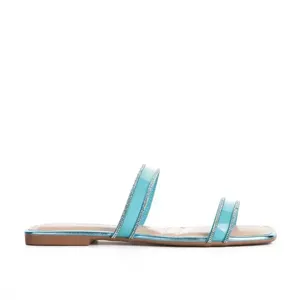Slide Dakota Azul com Brilhos 35