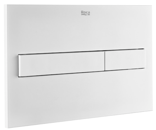 Placa de Acionamento PL7 3/6L Black Matte Roca