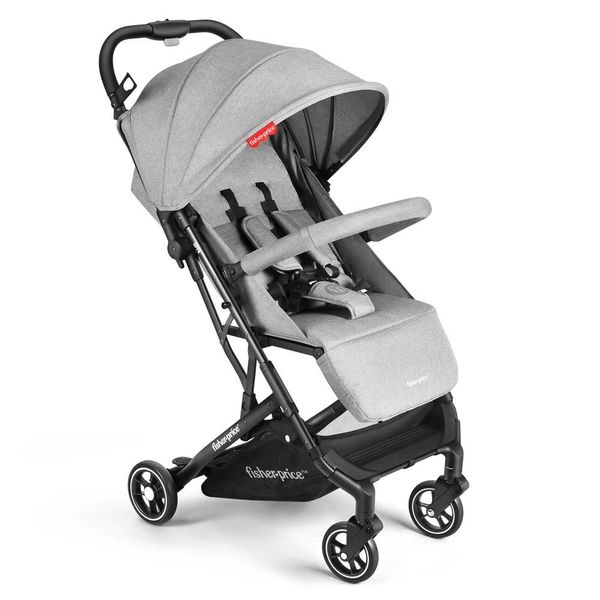 Carrinho de Bebê Compacto Oppa Fisher Price Cinza