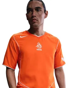 Camisa de Futebol Nike Holanda Reedição Total 90 Van Nistelrooy Masculina - M