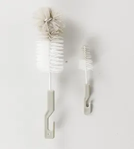 Kit Escova para Mamadeira e Bico Twibex Cinza