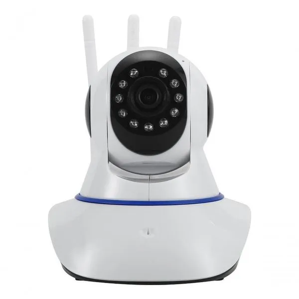 Câmera Segurança Babá Eletrônica Wifi Ip Visão Noturna