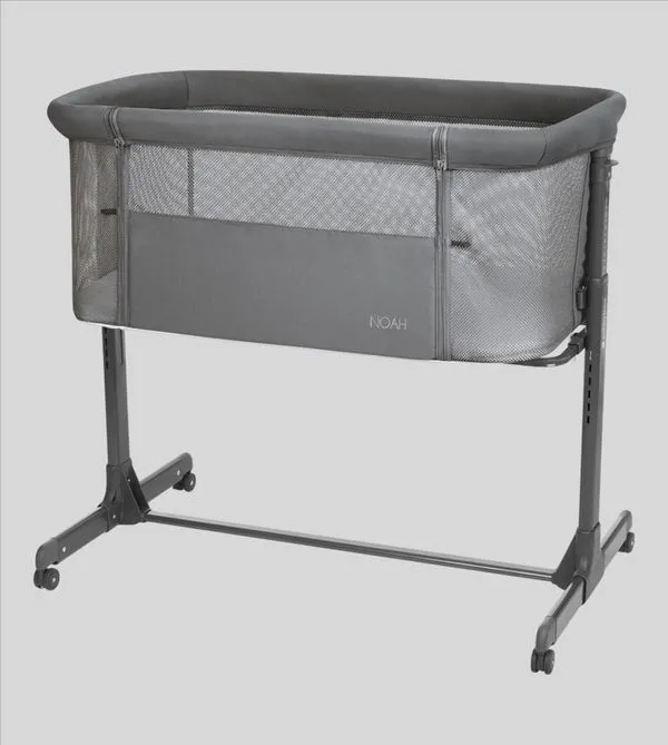 Berço Co-Sleep Noah Kikka boo Dark Grey