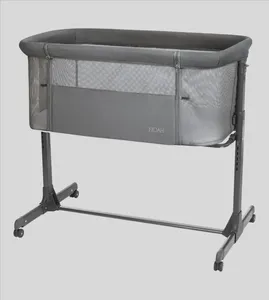 Berço Co-Sleep Noah Kikka boo Dark Grey