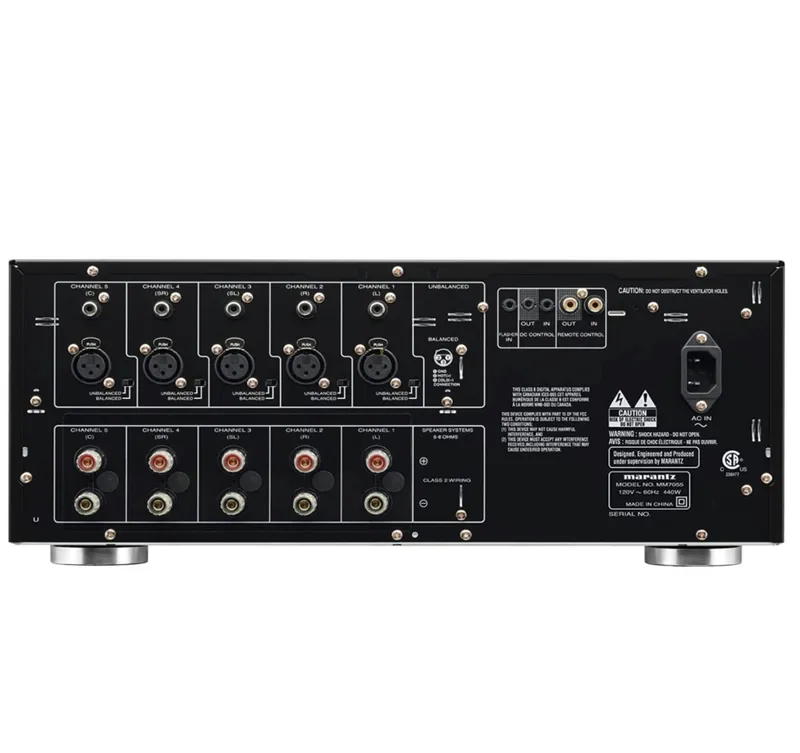 Marantz Mm7055 Amplificador 5 Canais 140w Preto - 110v