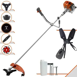 Roçadeira Multifuncional 5 em 1 RL520AC-G2 a Gasolina com Lâminas e Carretel de Nylon Tekna Roçadeira Multifuncional 5 em 1 RL520AC-G2 a Gasolina com Kit de Lâminas Tekna