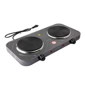 Fogão Elétrico de Mesa Dois Pratos Preto 2000W 220V CK6628 - Clink