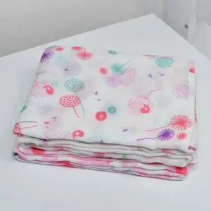 Fraldas Super Luxo com Bainha 70x70 cm Rosa