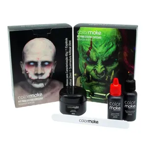 Kit Maquiagem Cenográfica Colormake Halloween Efeitos Especiais KIT MAQUIAGEM COLORMAKE HALLOWEEN CENOGR