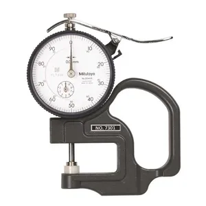 Medidor de espessura manual 0 - 10 mm 7301 - MITUTOYO