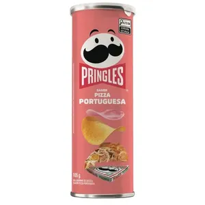 Batata Pringles Crocante Sabor Pizza Portuguesa 105g