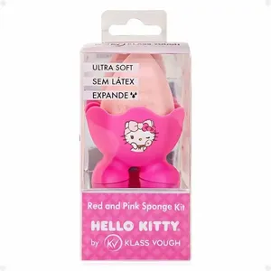 Esponja Gota + Porta Esponja Klass Vough Hello Kitty