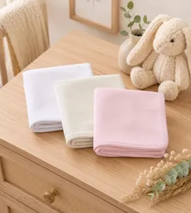 Kit Paninho de Boca Babita Bamboo 3 Unidades Rosa