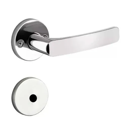 Fechadura Reta Para Banheiro 40x53 Soprano Paliway Roseta Redonda Cromada (MP)