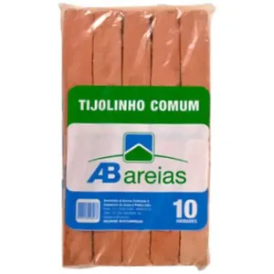 Tijolo em Saco com 10 Peças - PRD352038796532255 - AB AREIAS