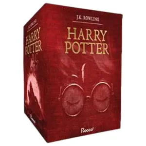Livro Box Harry Potter Premium Vermelho Capa Dura Editora Rocco (MP)