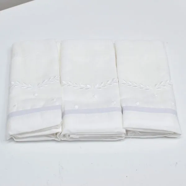 Kit Paninho de Boca Clássico com 3 un - 3188 Branco
