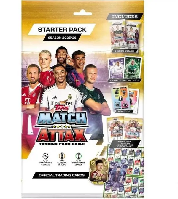 MATCH ATTAX STARTER PACK UEFA - TOPPS