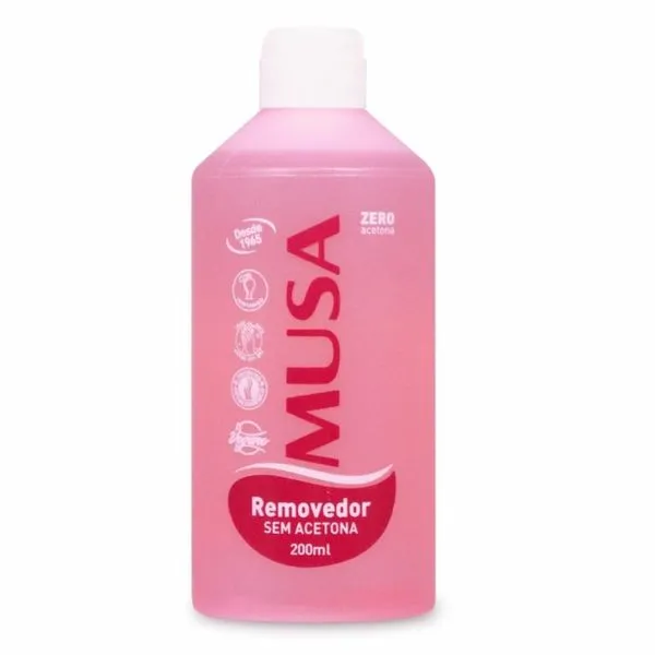 Removedor de Esmalte Musa Sem Acetona 200ml