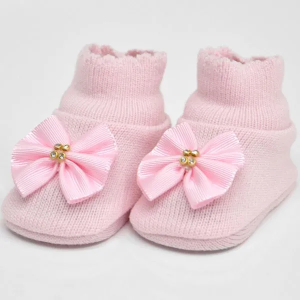 Sapatinho para Bebê 1066 Rosa - RN