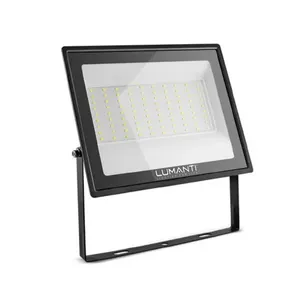 Refletor LED Smart 200W 5500K 16000 Lumens Alta Eficiência Energética Preto Lumanti Refletor LED Smart 200W 5500K 16000 Lumens Preto Lumanti