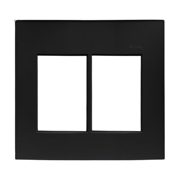 Placa 6 Postos 4x4 com Suporte Line Simon 30 Placa 6 Postos 4x4 com Suporte Grafite Simon 30 Line