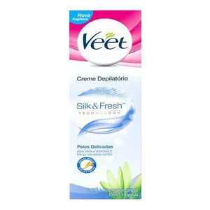 Creme Depilatório Corporal Veet Peles Delicadas 100ml