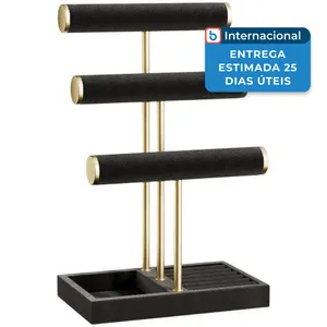 Porta-Joias 3 Camadas Alipis Rosa A-MBI