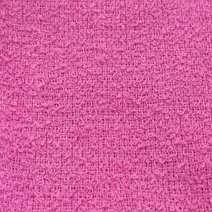Toalha de Mão Lavabo Social Com Franja - 21x31cm Rosa