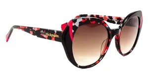 Óculos de Sol Feminino Hickmann HI90007 Gatinho Mesclado
