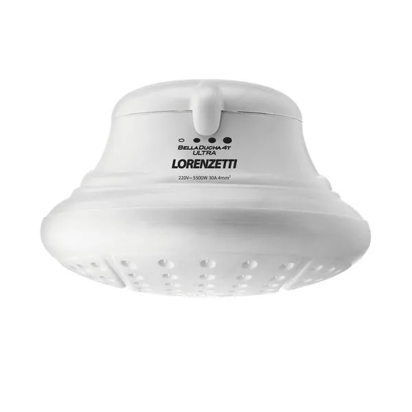 Chuveiro Elétrico Lorenzetti 127V 4800W Bella Ducha Ultra Branco (MP)