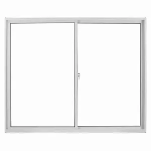 Janela De Correr Em Alumínio Vidro Liso 2 Folhas 100x120cm MGM Fênix Branco (MP)