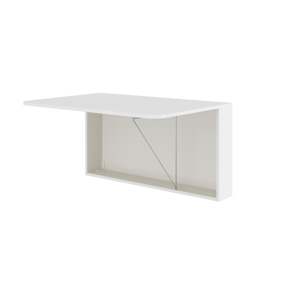 Mesa Dobrável de Parede, MDP - Carraro 1540 Branco