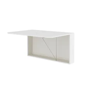 Mesa Dobrável de Parede, MDP - Carraro 1540 Branco