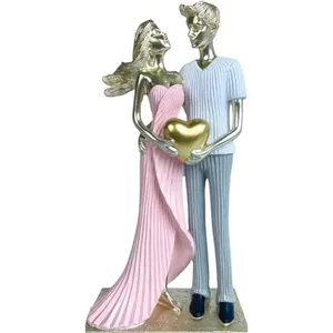 Estátua Concepts Life Casal 437-6620120 Dourado