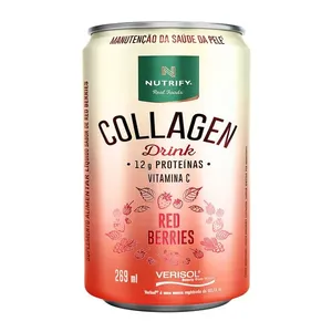 Suplemento Alimentar Líquido Collagen Drink sabor Red Berries 269ml