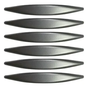 Kit 6 Puxador 14cm para Armário Balcão Gabinete e Móvel Multiuso com Parafusos Moblis Móveis Kit 6 Puxador 14cm para Armário Balcão e Gabinete com Parafusos Moblis Móveis