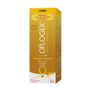 Ciflogex 1,5mg/ml Sabor Mel Colutório Spray 30ml