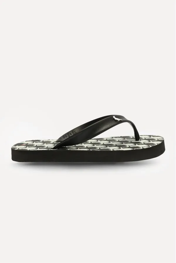 Chinelo Rmi Pied De Pica Pau Mini Preto/Preto - 31/32