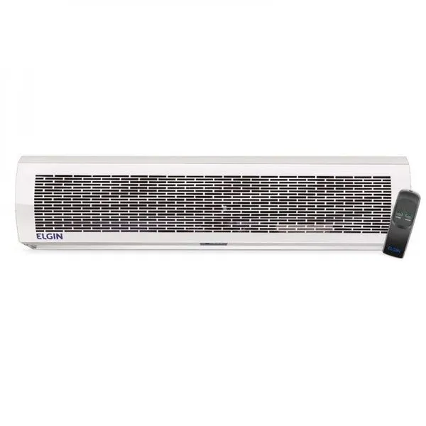 Cortina de Ar Elgin 150cm com Controle Remoto Branco Vazão 2786m³-h 2 Velocidades 220V Cortina De Ar Com Controle Remoto Elgin 150cm 220v Monofasico