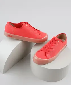#TênisDaModa Zaxy Daily Feminino com Cadarço Coral 33-34