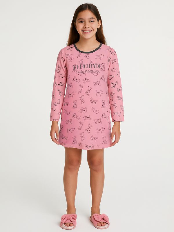 Camisola Juvenil Para Menina - ROSA 14