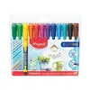 Marcador Permanente Maped Custom 1.0mm com 12 Unidades