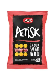 Biscoito Zezê Petisk Salaminho 80G BISCOITO ZEZE 80G PE
