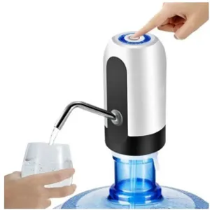 Bebedouro Bomba Elétrica P Garrafão Com Mangueira E Led Bivolt