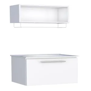 Nicho Lavanderia Aço Vênus 48X25X33 Branco Cozimax